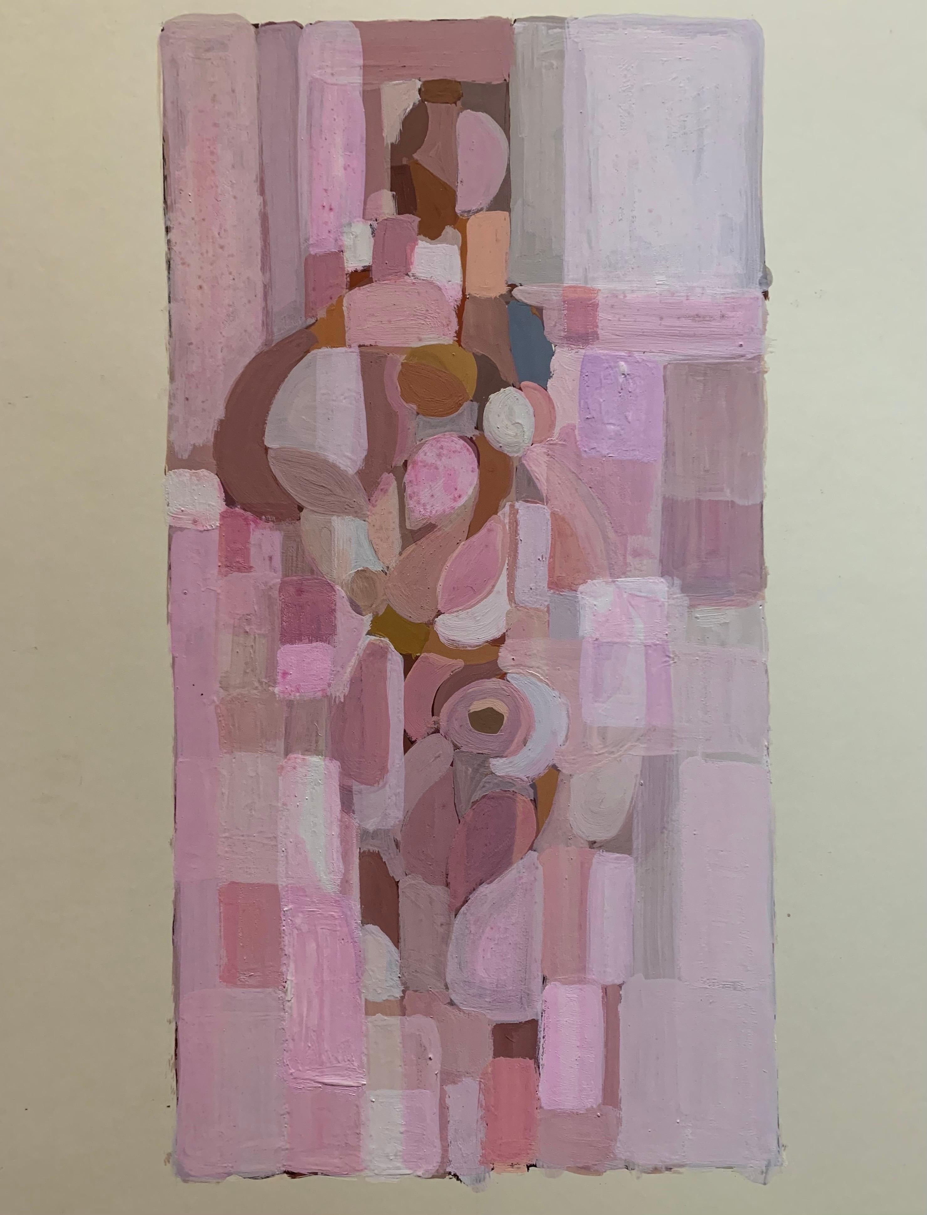 Abstract Geometric Female Nude Artist: Unattributed Date: Circa 1970 4
