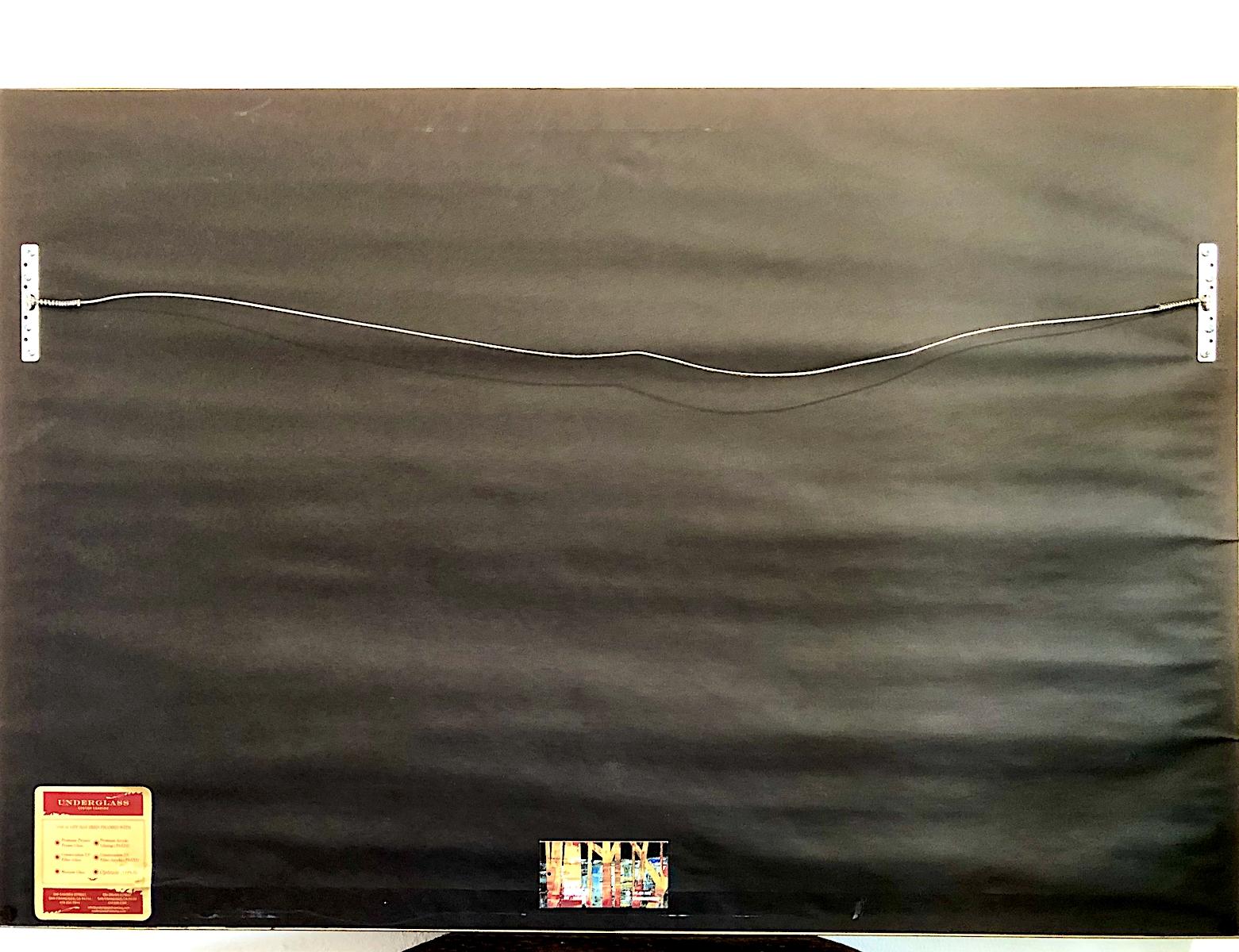 Abstraktes geometrisches Gemälde von Dave Braden (Geometrische Abstraktion), Painting, von Unknown