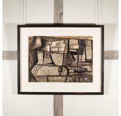 Abstract I, Charcoal Drawing by Gwyneth Johnstone