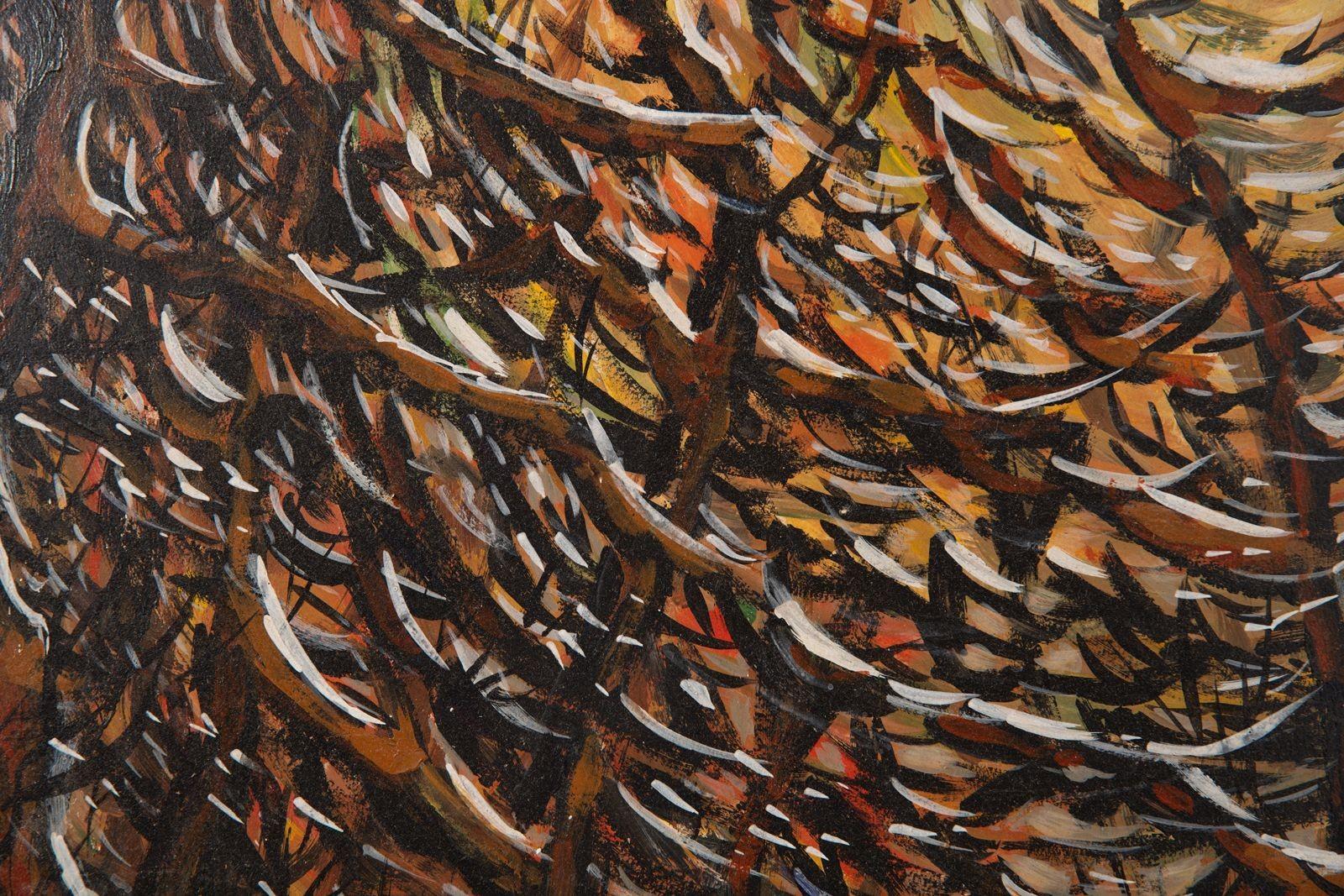 Quadro impressionista astratto 