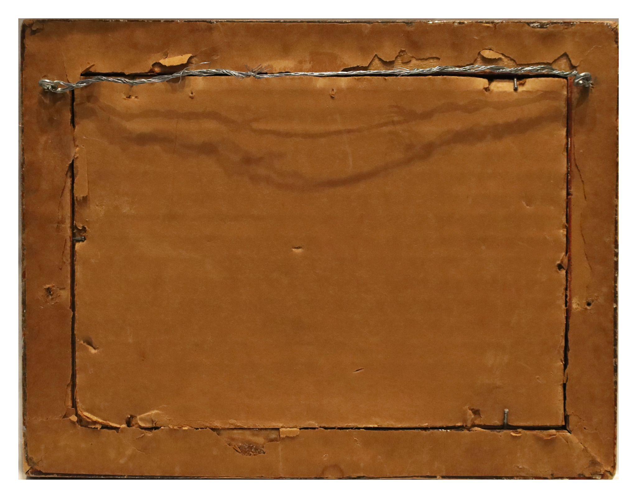 Paesaggio astratto - Painting di Unknown