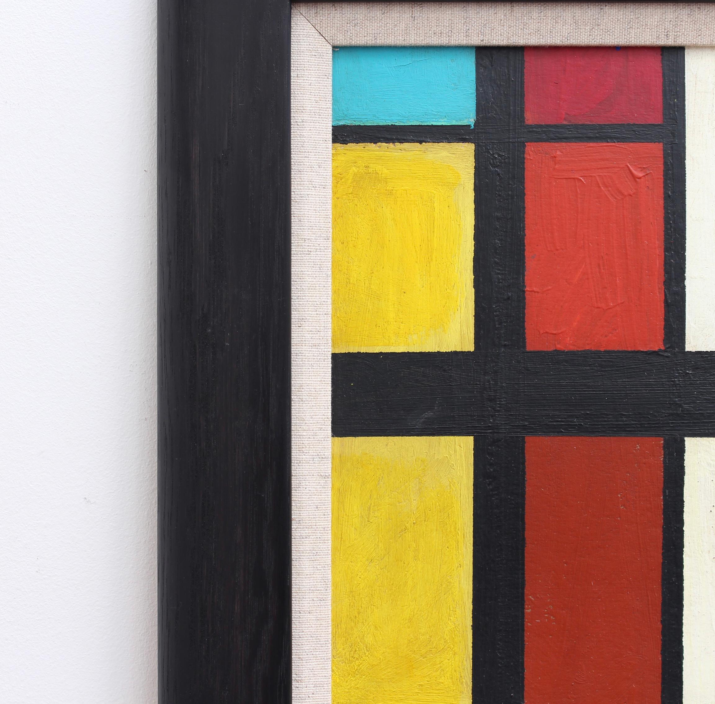 'Abstract of Lines and Colours' German School (circa 1960s) For Sale 1