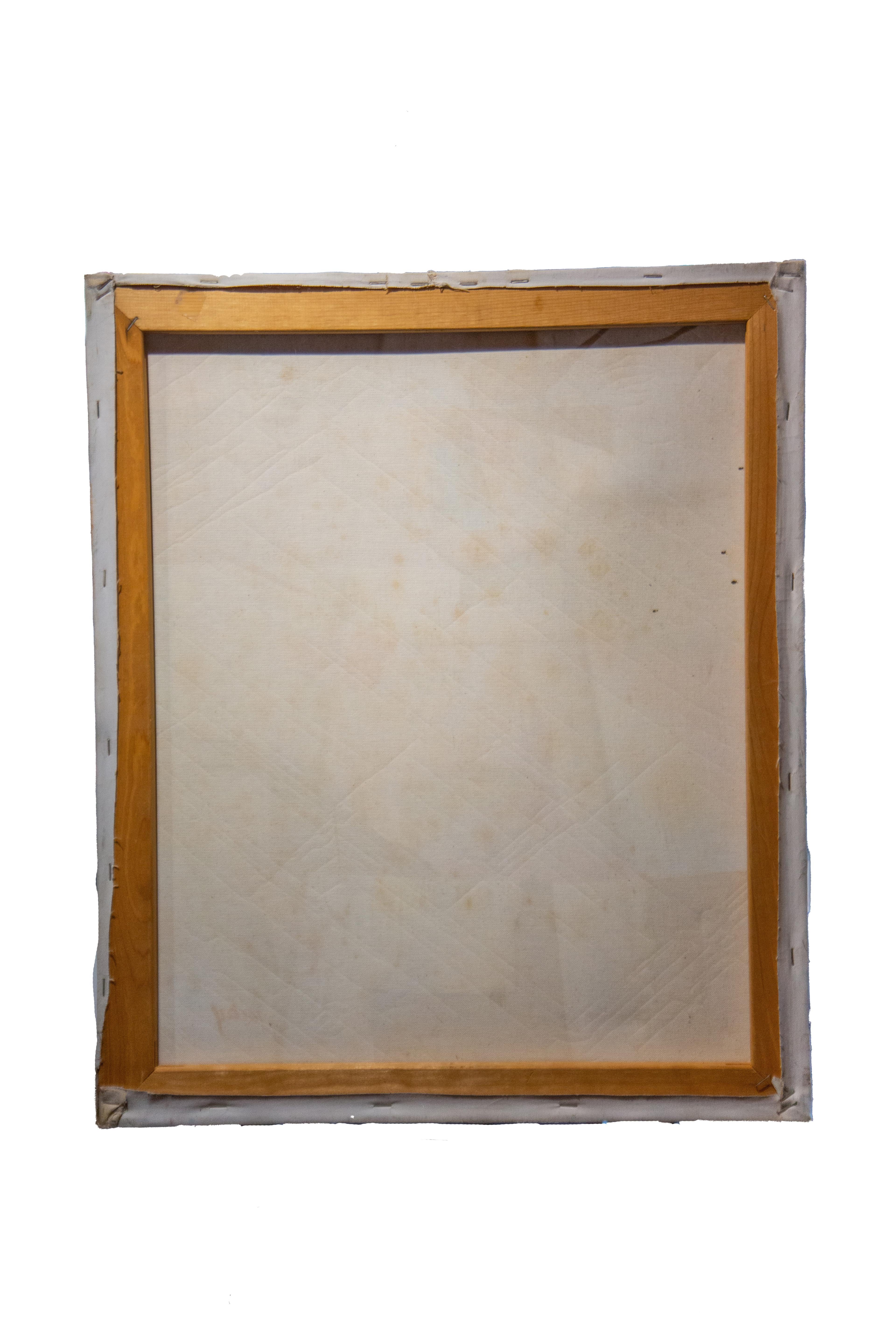 Ein abstraktes Gemälde mit schönen Pastellfarben, hat die Signatur des Künstlers auf der unteren rechten Seite
Teil des Gemäldes.
Abmessungen:
Höhe: 60,96 cm (24 Zoll) Breite: 50,8 cm (20 Zoll) Tiefe: 5,08 cm (2 Zoll)
Medium:
Acryl
Bewegung &