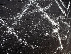 Abstract Splatter Painting, c. 1980s, by Mystery Artist