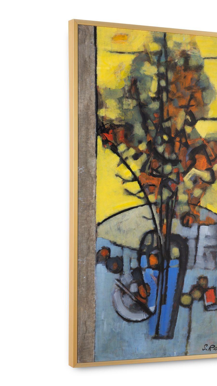 Abstract Still Life, Oil on Board by Stephen Thomas Rascoe For Sale 1