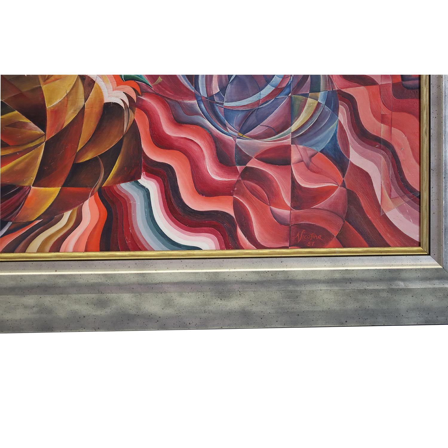 Abstraction (Abstrakt), Painting, von Unknown