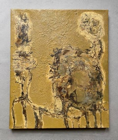 Abstraction, Oil On Canvas Signed Morales 67 Abstraction, Oil On Canvas Signed Morales 67