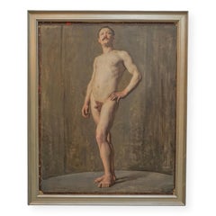 Academic LargeMale Nude 1880's 