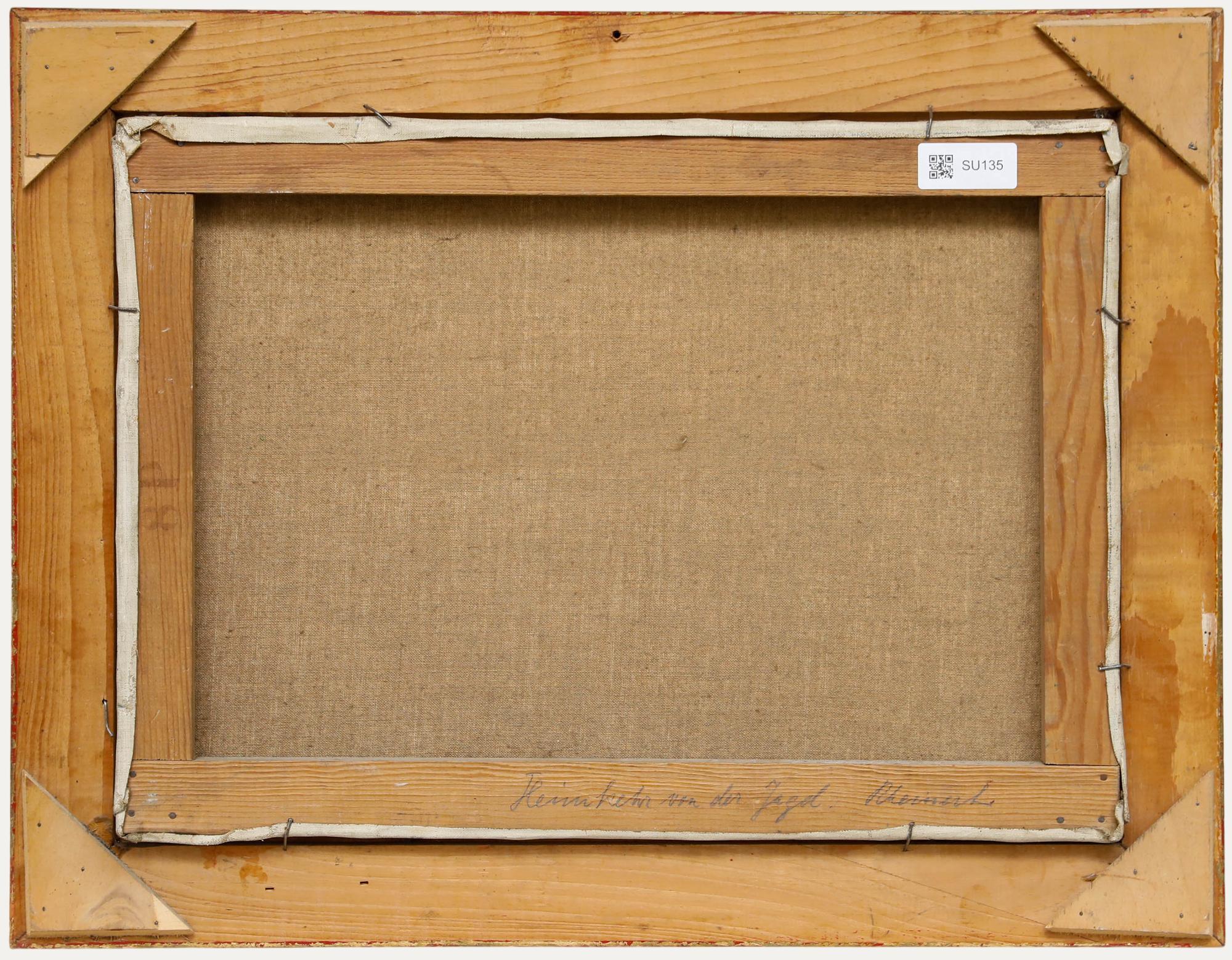 Adolf Rheinert (1879-1958) - Mitte 20. Jahrhundert Öl, Heimkehr von der Jagd (Grau), Landscape Painting, von Unknown