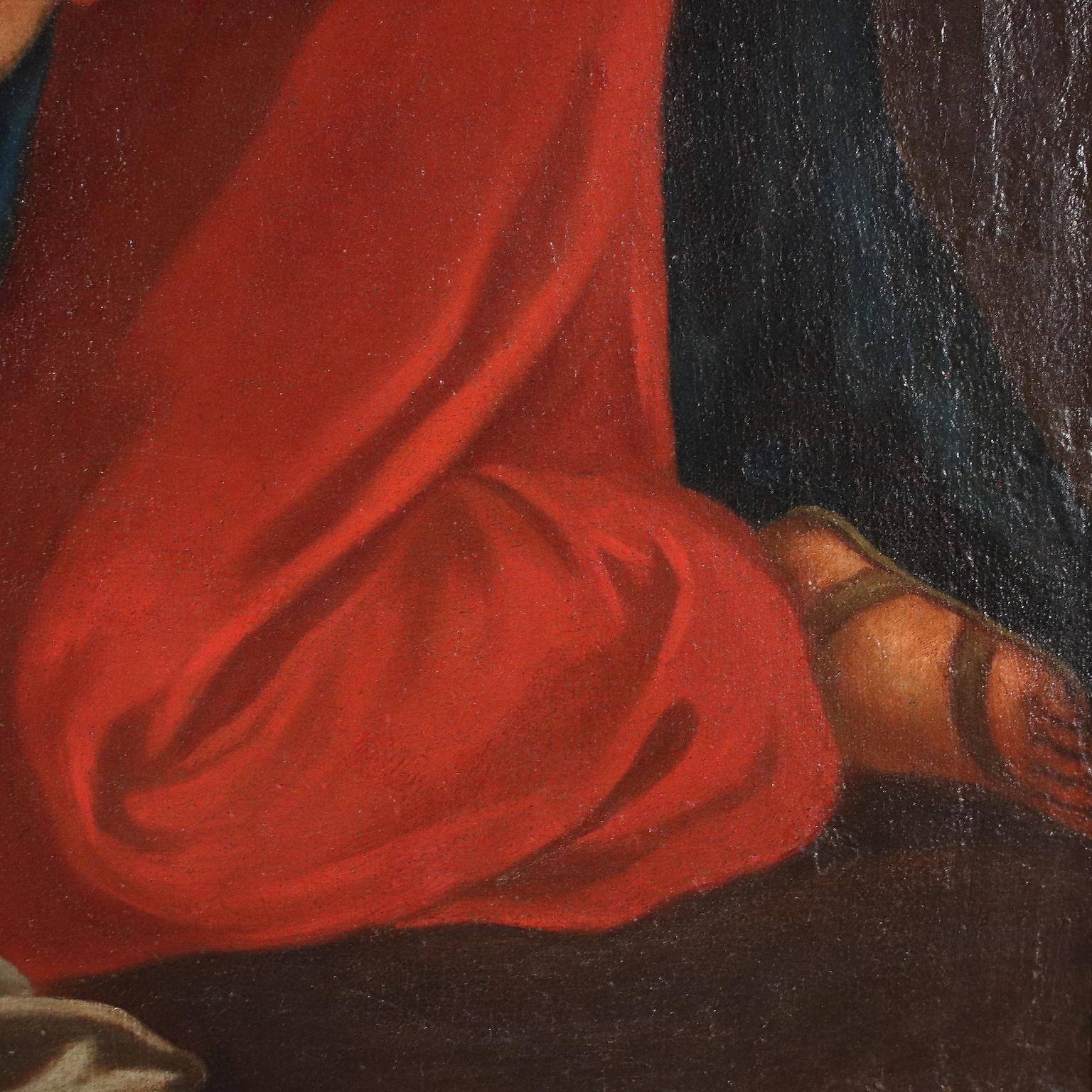 Adorazione di Gesù Bambino, XVII secolo in vendita 3
