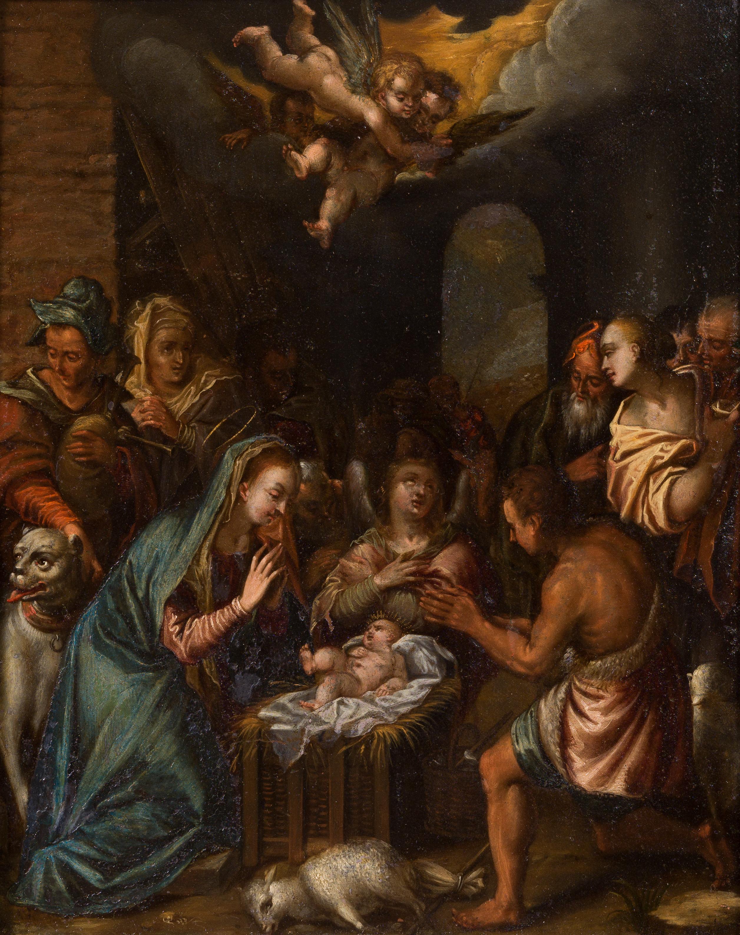 Adoration of the Shepherds by a follower of Denys Calvaert