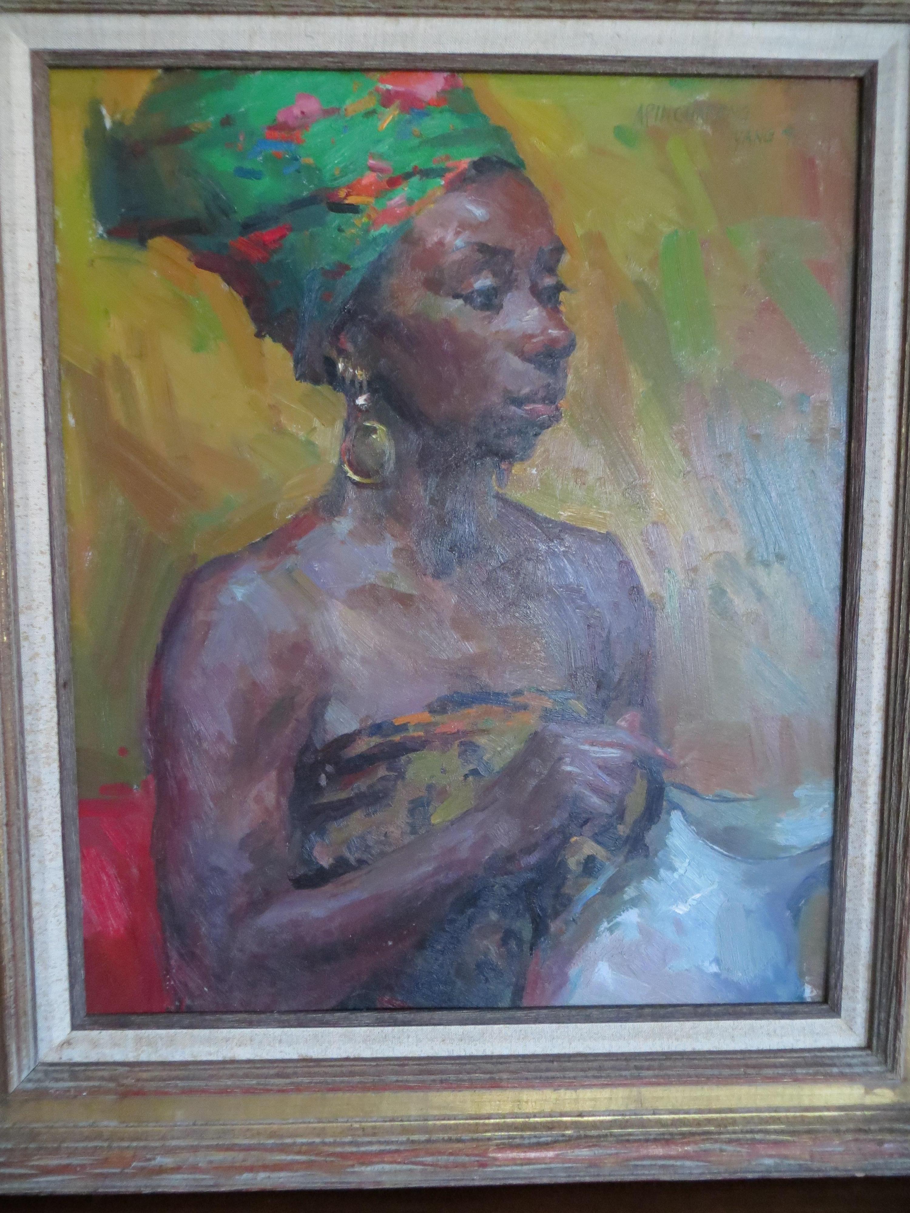 African Girl Portrait  by Apinchapong Yang  1