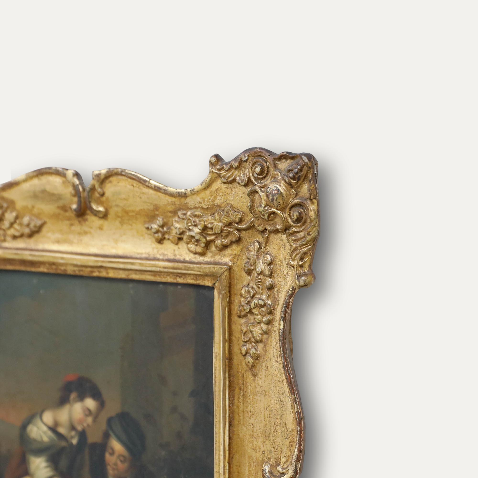 D'après Bartolome Esteban Murillo (1618-1682) - Huile, La petite vendeuse de fruits en vente 1