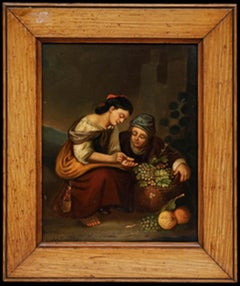 After Bartolome Esteban Murillo (1618-1682) - Oil, The Little Fruitseller