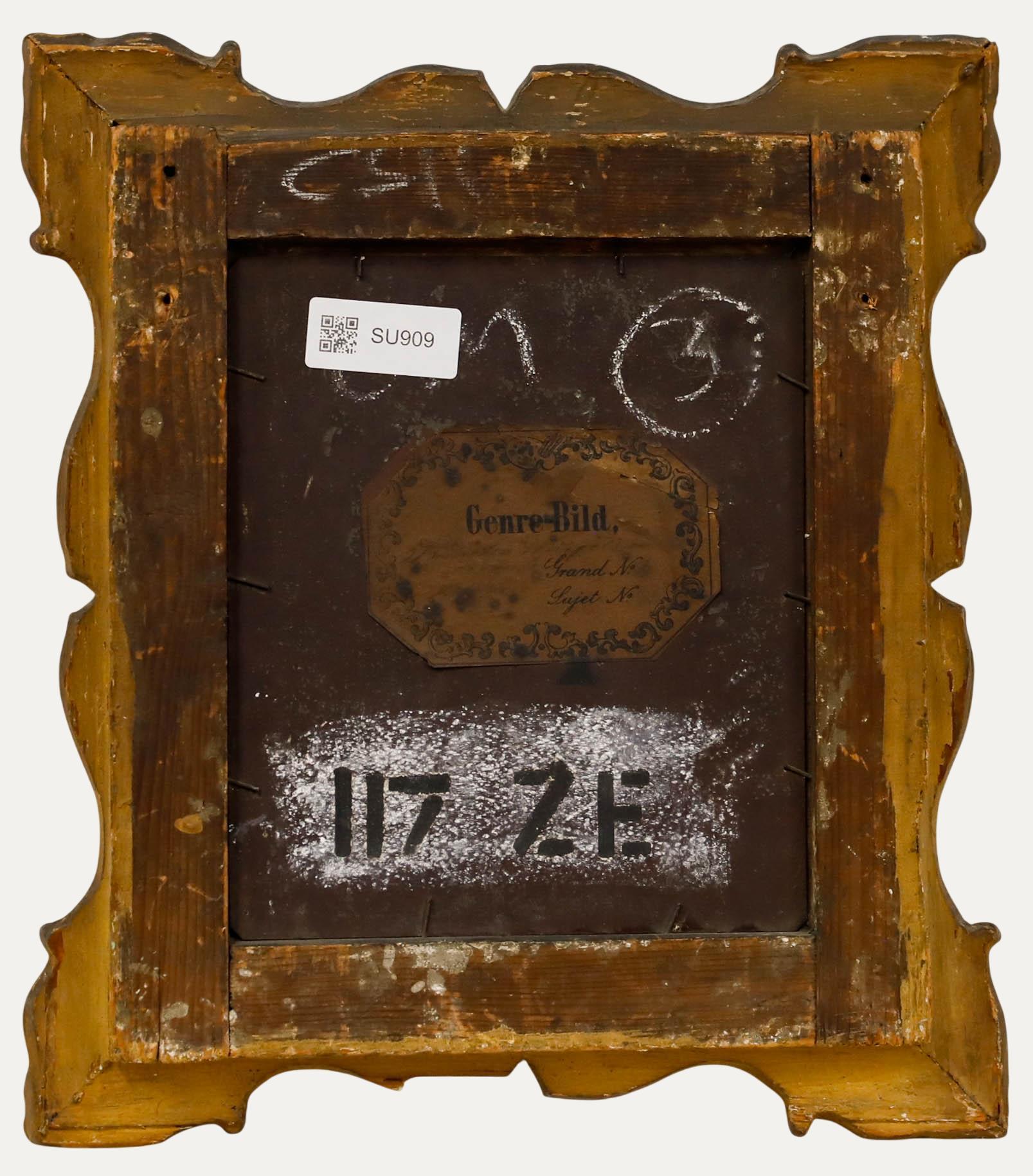 Nach Bartolome Esteban Murillo (1618-1682) - Öl, Drei würfelspielende Jungen (Braun), Figurative Painting, von Unknown