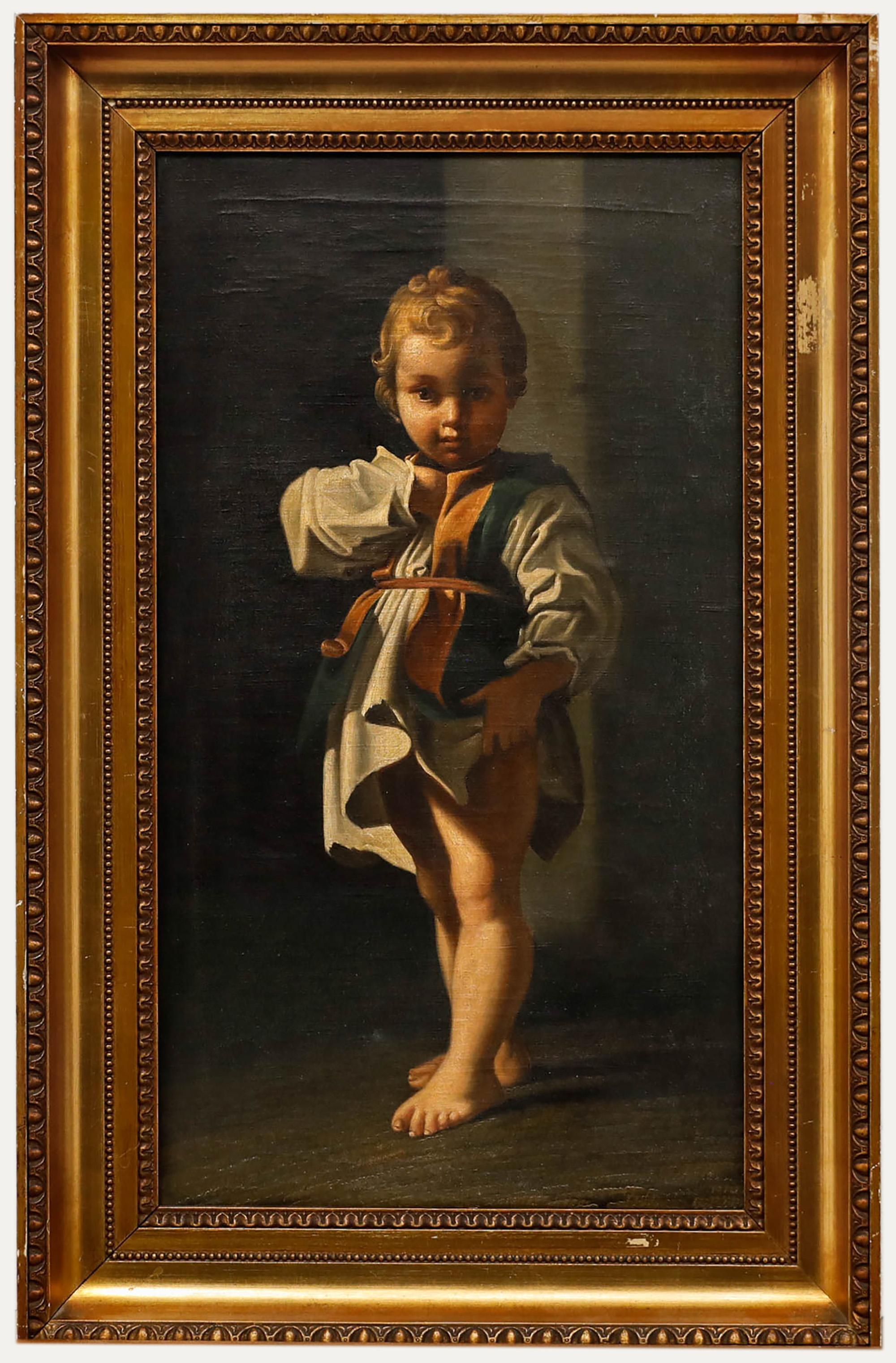 After Bartolomeo Schedoni - 19th Century Oil, Study of a Boy from 'The Charity'