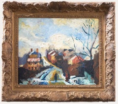After Camille Pissarro - Early 20th Century Oil, Fox Hill, Upper Norwood