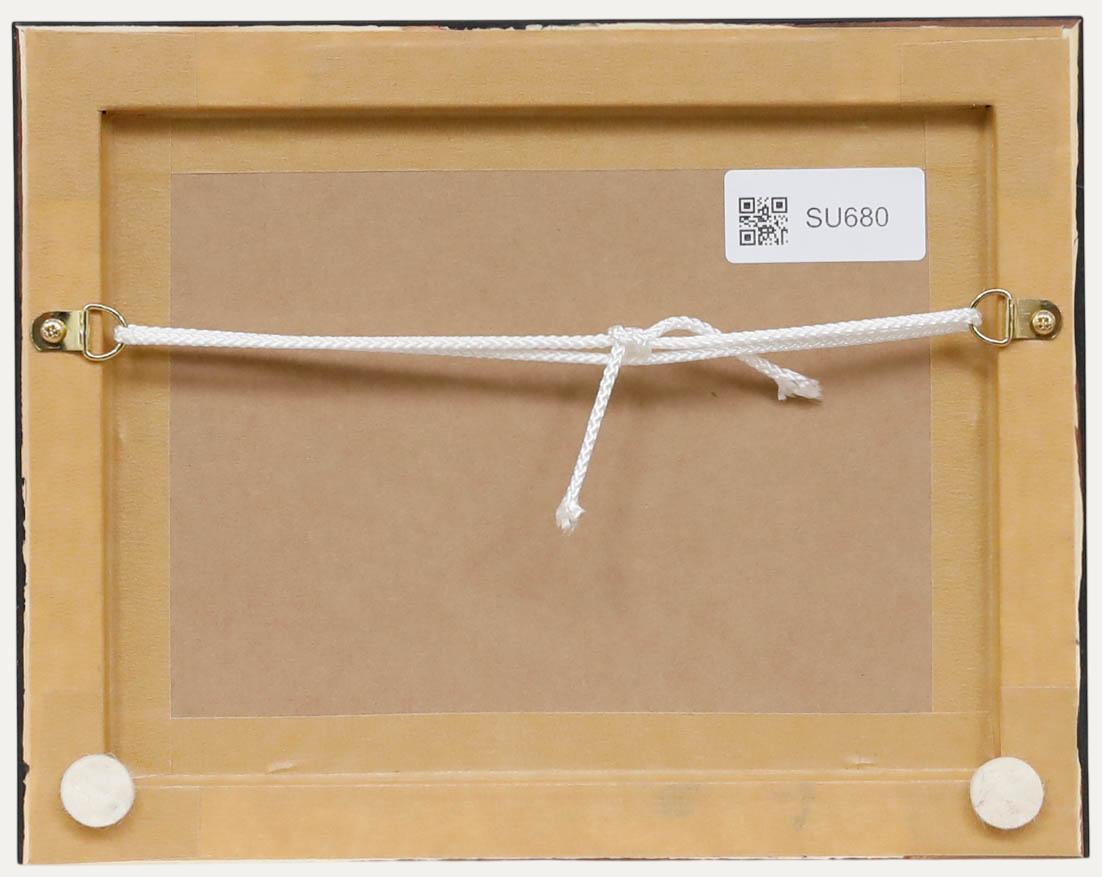 Nach Carl Fredrik Kiörboe - Ende 19. Jahrhundert Öl, Die Flut (Schwarz), Animal Painting, von Unknown