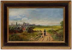 Nach Carl Spitzweg (1808-1885) - Gerahmtes Öl, In die Stadt gehen