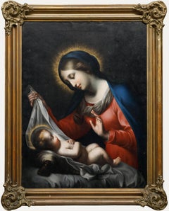 After Carlo Dolci (1616-1686) - 19th Century Oil, Madonna and Child