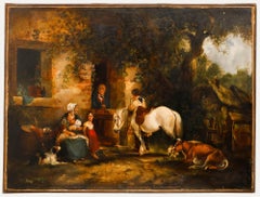 After Charles Waller Shayer (1826-1914) - 19th Century Oil, The Cottage