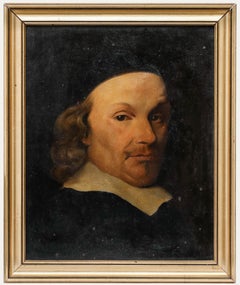 After Ferdinand Bol - 19th Century Oil, Portrait of a Mathematician