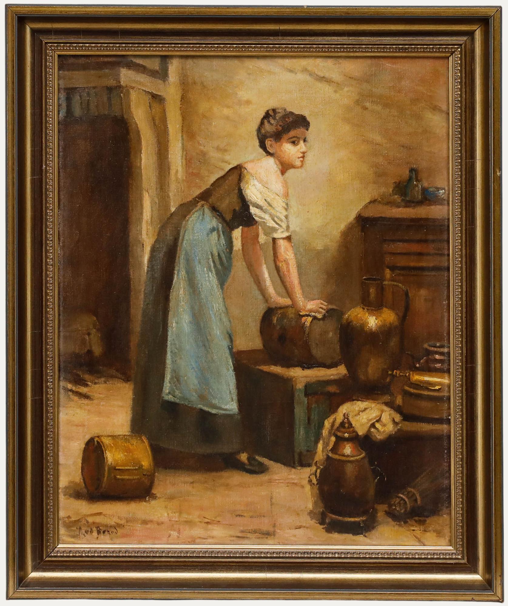 Nach Franz Meerts (1836-1896) – Öl- und Kupfertopfen des 20. Jahrhunderts