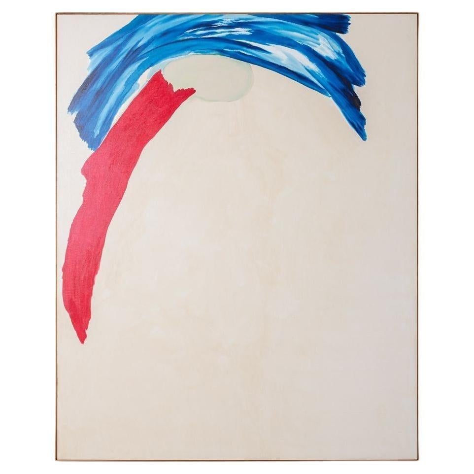 Abstract Painting di Unknown - Dopo Friedel Dzubas "Arco" 1962 Pittura acrilica astratta su tela