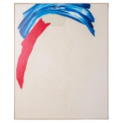After Friedel Dzubas "Arch" 1962 Abstract Acrylic Painting on Canvas