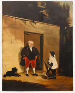 Después de Henry Liverseege (1802-1832) - Óleo de 1847, La investigación