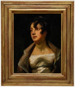 After Henry Raeburn (1756-1823) - Oil, Portrait of Mrs William Urquhart