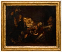 After Jean-Baptiste Greuze (1725-1805) - Framed Early 19th Century Oil, Epiphany