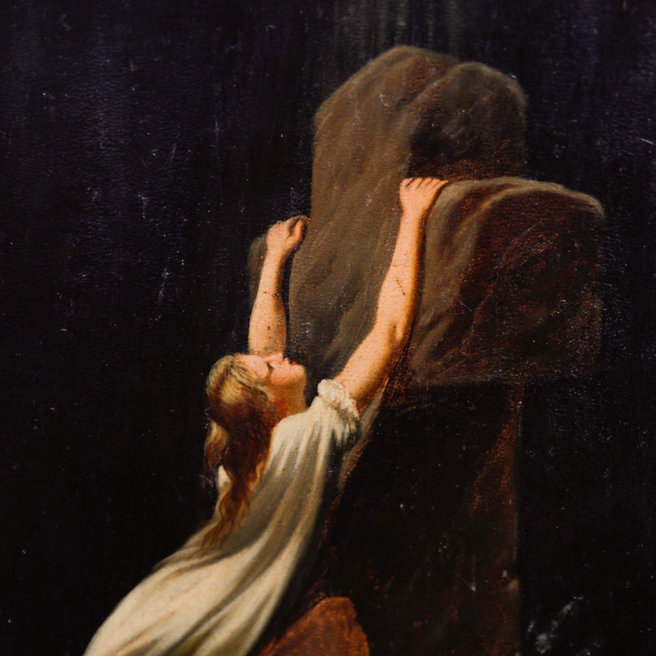 After Johannes Adam Simon Oertel - 19th Century Oil, Rock of Ages 2