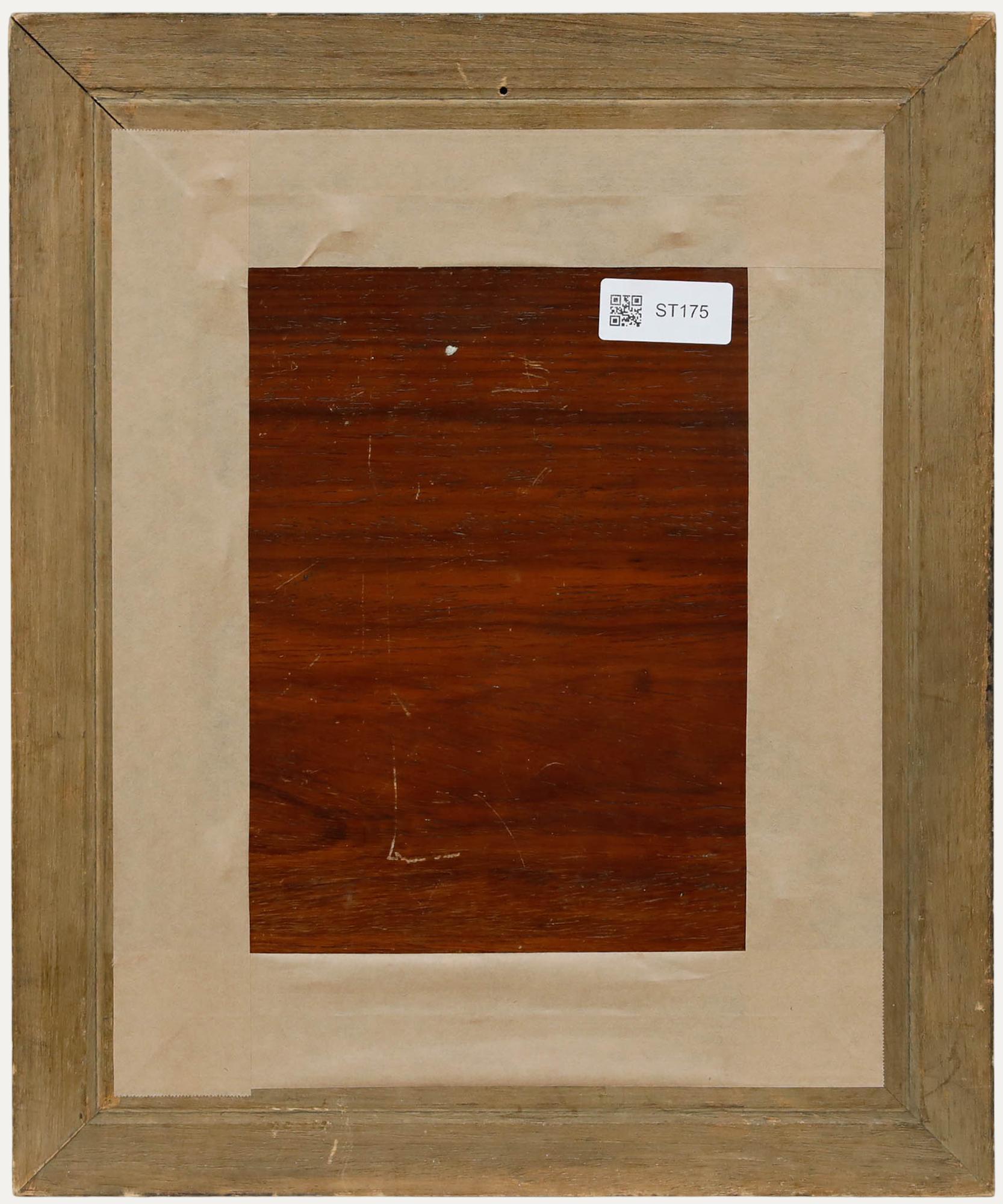 Nach Munthe Morgenstjerne - Anfang 20. Jahrhundert Öl, Gestrandete Boote (Braun), Landscape Painting, von Unknown