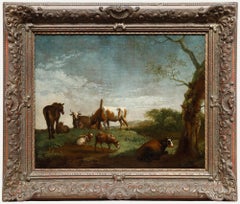 After Paulus Potter (1625-1654) - Fine 18th Century Oil, Resting Herd