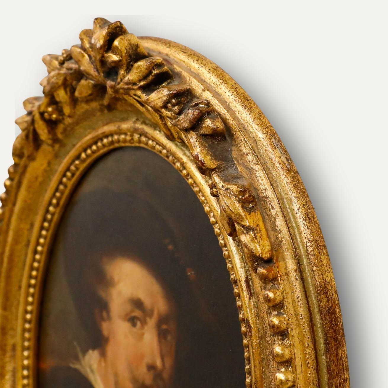 After Peter Paul Rubens (1577-1640) - 19th Century Oil, Self-Portrait For Sale 1
