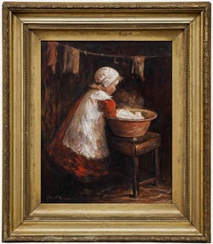 After Robert Gemmell Hutchison RSA RSW (1855-1936) - Oil, Washing Day