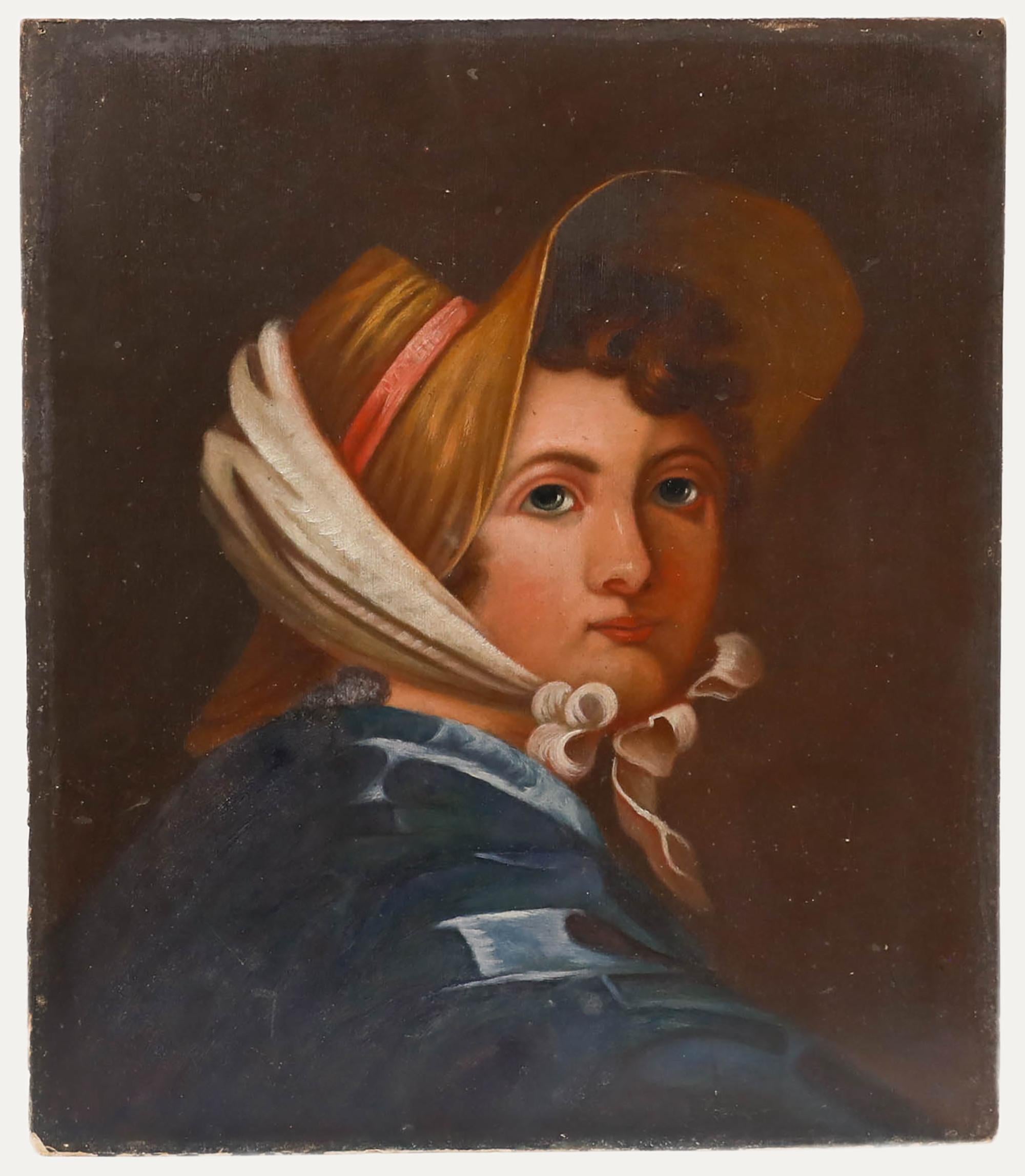 D'après Samuel Wood Wood RA (1763-1817) - Fin du XIXe siècle Huile, nymphe de bois - Painting de Unknown