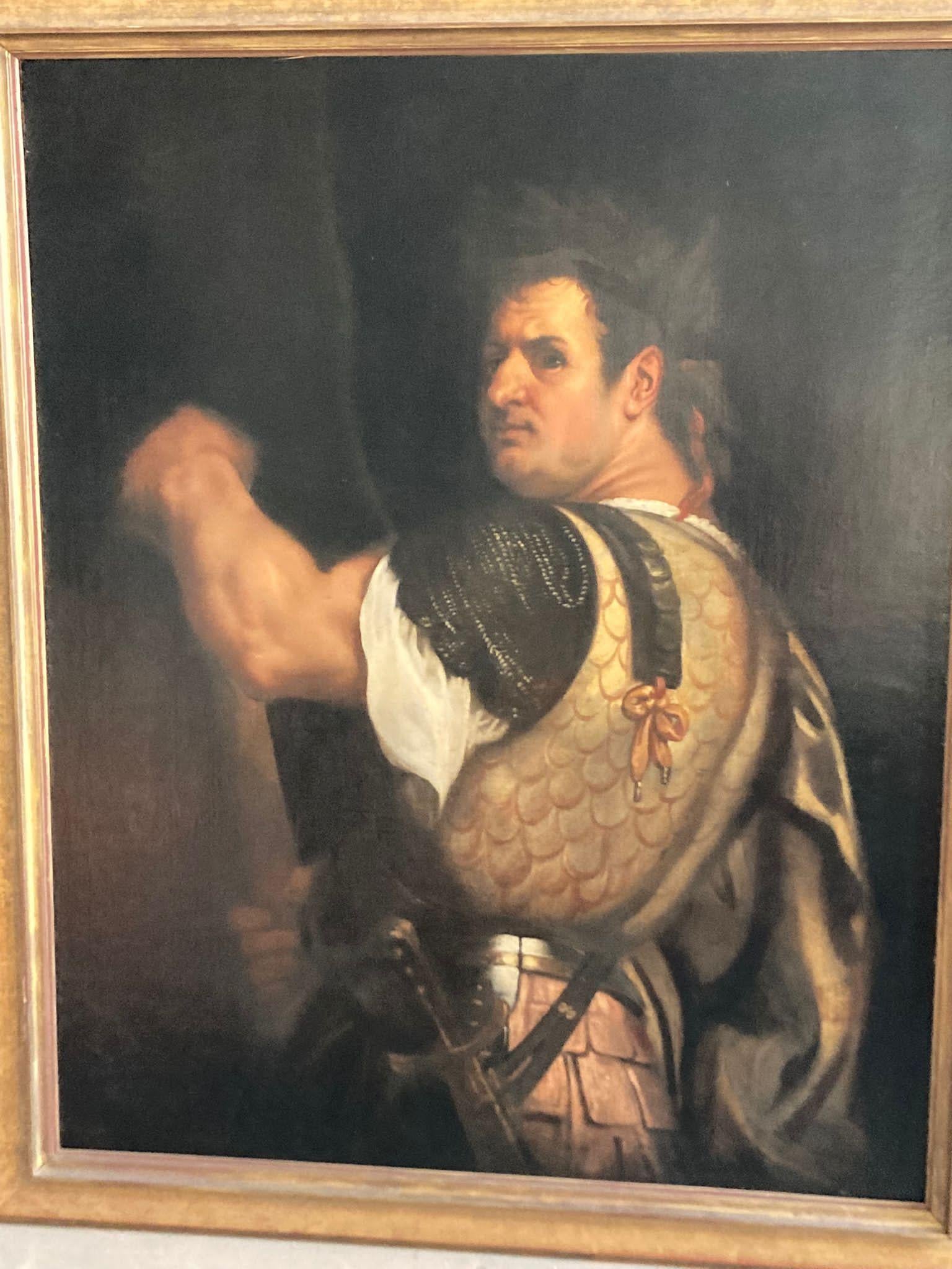 Titian, Tiziano, Portrait of Titus, Eleven Caesars, Emperor, Lifesize Painting 2