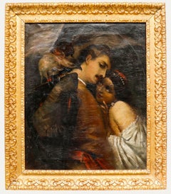 After Tranquillo Cremona (1837-1878) - Late 19th Century Oil, The Falconer