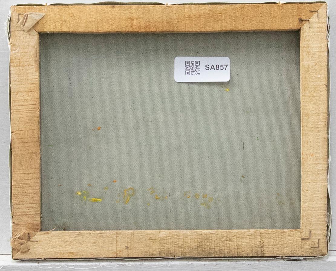 After Vincent van Gogh - Contemporary Oil, Landscape, Provence - Brown Landscape Painting by Unknown