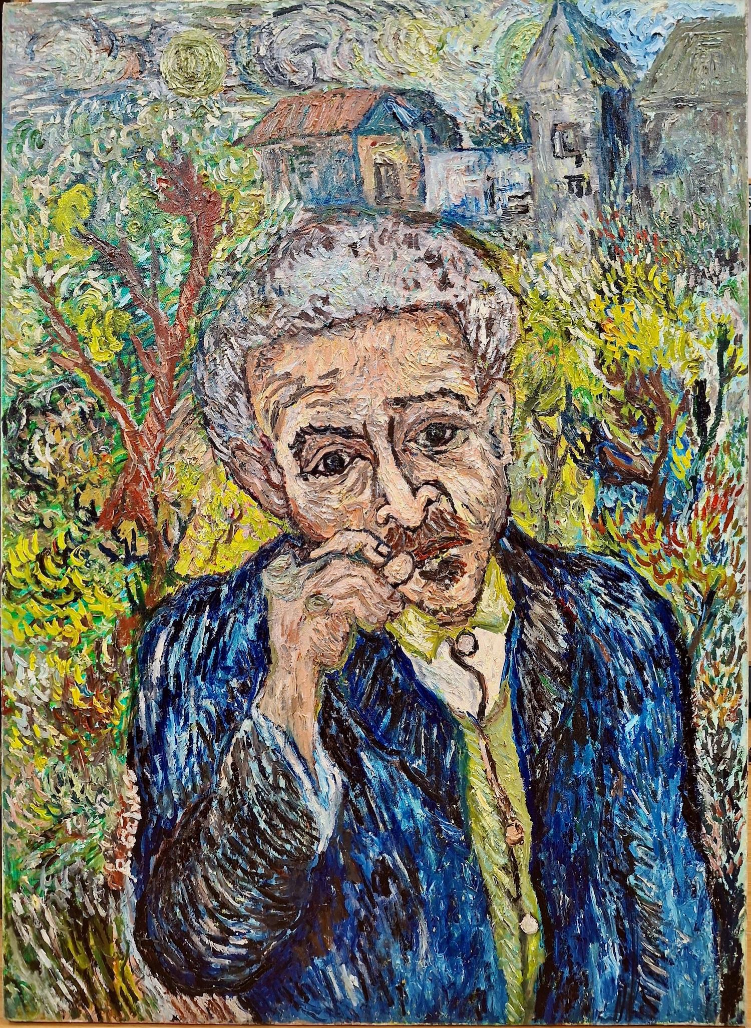 (Nach) Vincent van Goghs "Dr. Gachet" von Henrico (Richio) Galvez