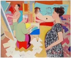 Aija Jurjane (1944-2015) - 1993 Oil, Vasara Manā Darbnīcā