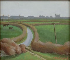 Aingelda Redmond (b.1927) - 20th Century Oil, A Country Road
