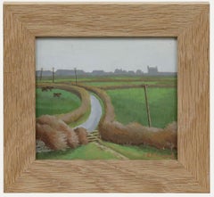 Aingelda Redmond (b.1927) - 20th Century Oil, A Country Road
