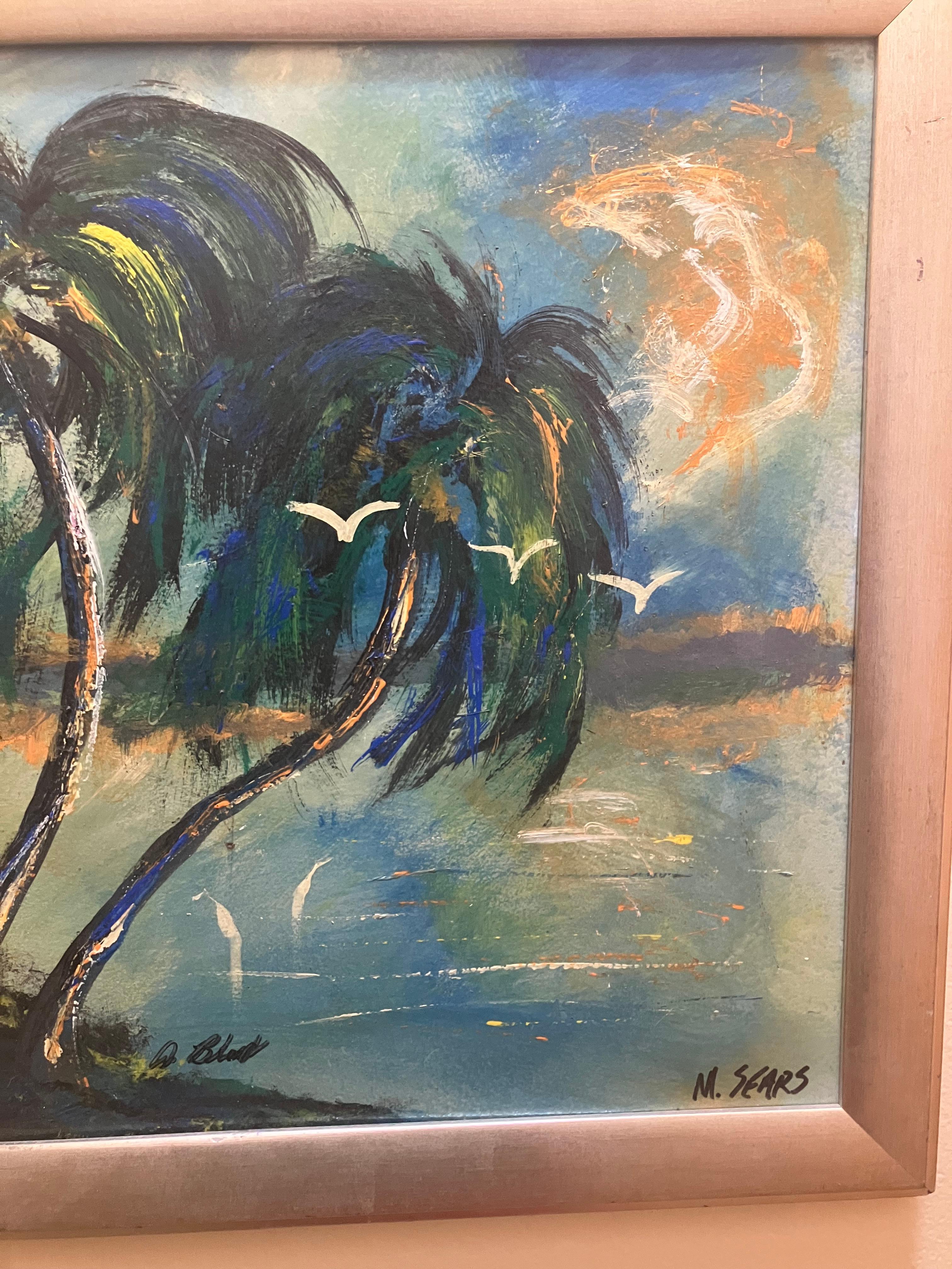 Al Black et Michael Sears - Réalisme américain Painting par Unknown