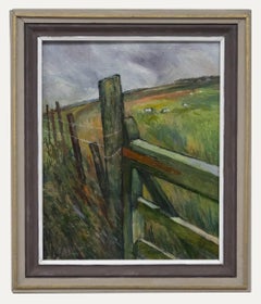 Albert B. Ogden (1928-2022) - Huile du 20e siècle, feuille de Roeburndale