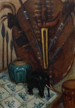 Albert Hendrik van Eynsbergen (1903-1986) - Oil, Ethnographic Still Life