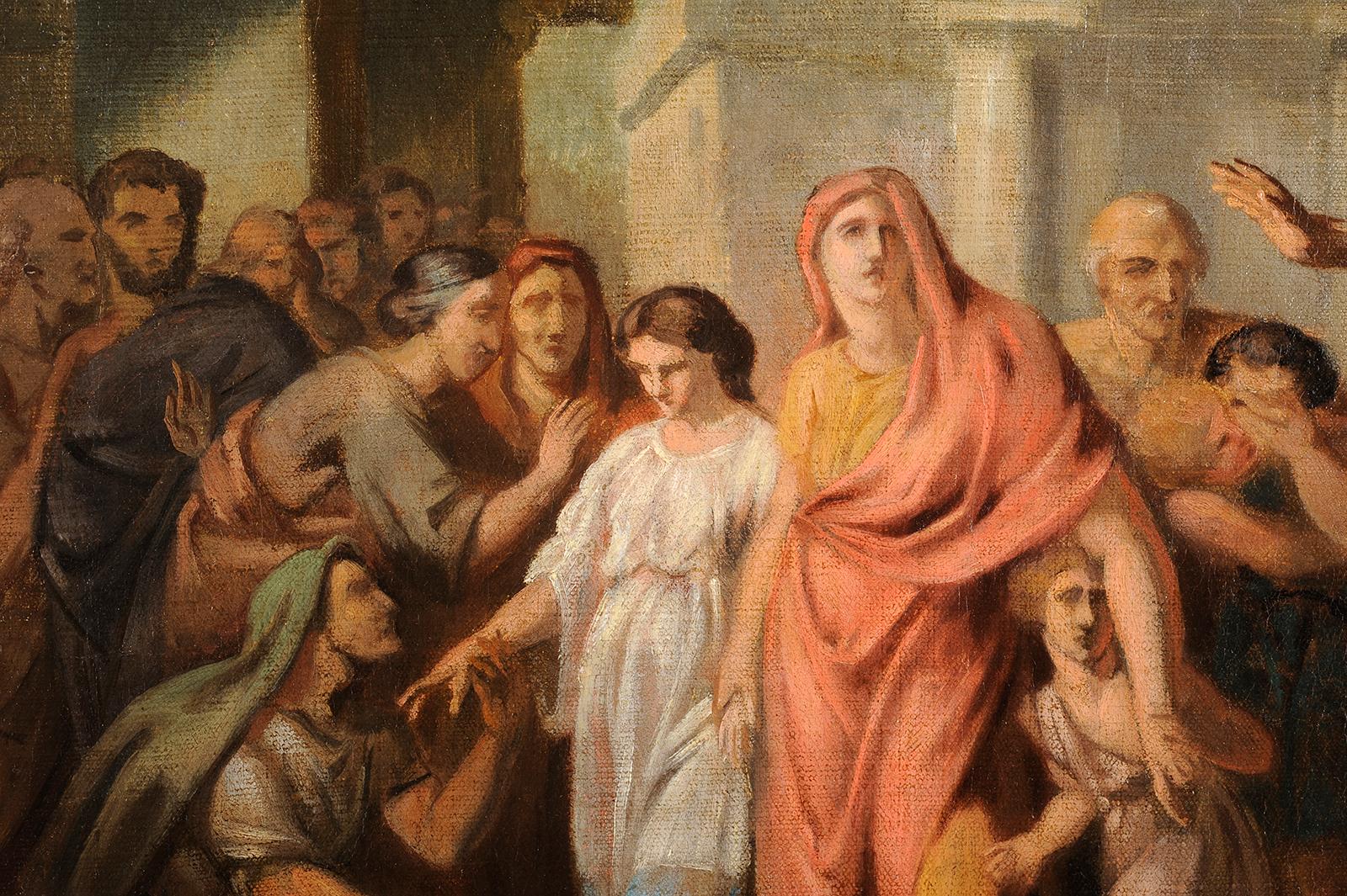 Alexander der Große im Haus des Darius (Braun), Portrait Painting, von Unknown
