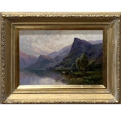 Alfred Fontville II De Breanski - Sunrise In Cumberland